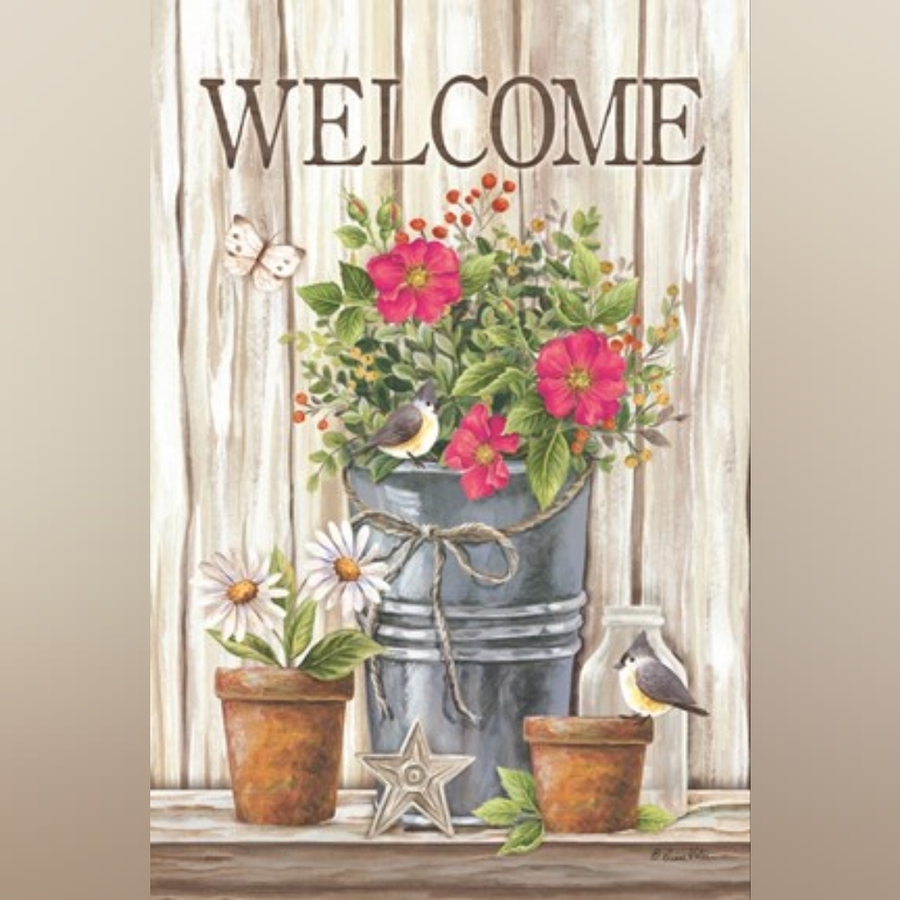 Diamond Art Welcome Picture